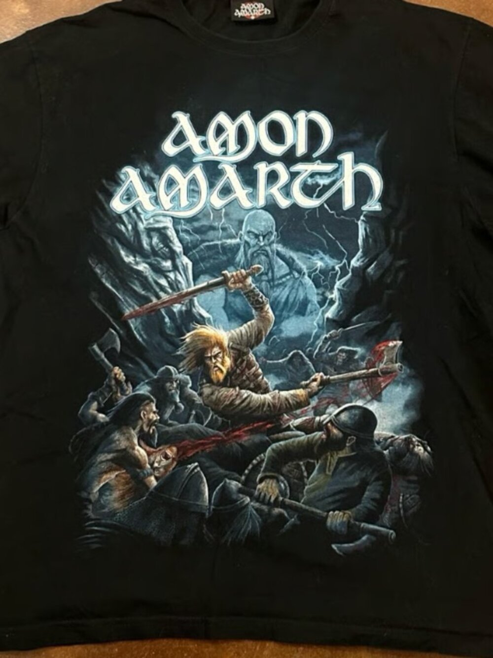 Amon Amarth Ironside Sing My Name Metal Band Graphic T-Shirt Men’s XL